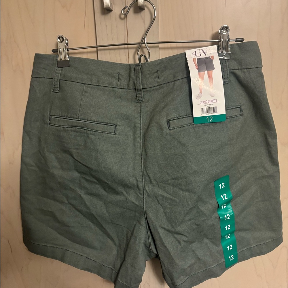 Gloria Vanderbilt Classic Green Women's Shorts